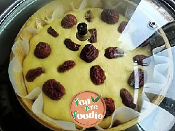 Gluttonous snack --- steamed corn cake