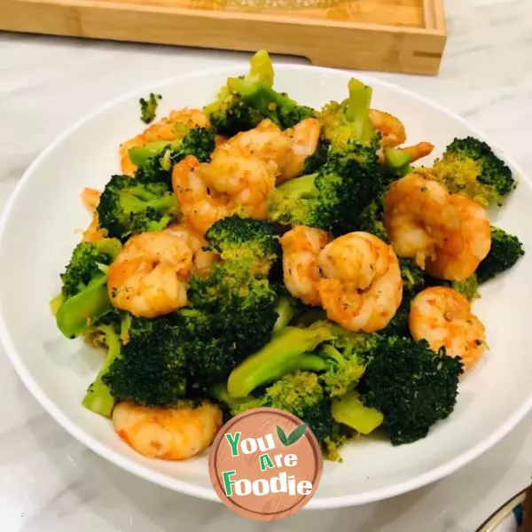 Shrimp-broccoli