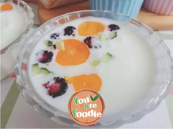 Yogurt → slimming and delicious