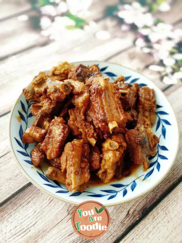 Spareribs-with-brown-sauce