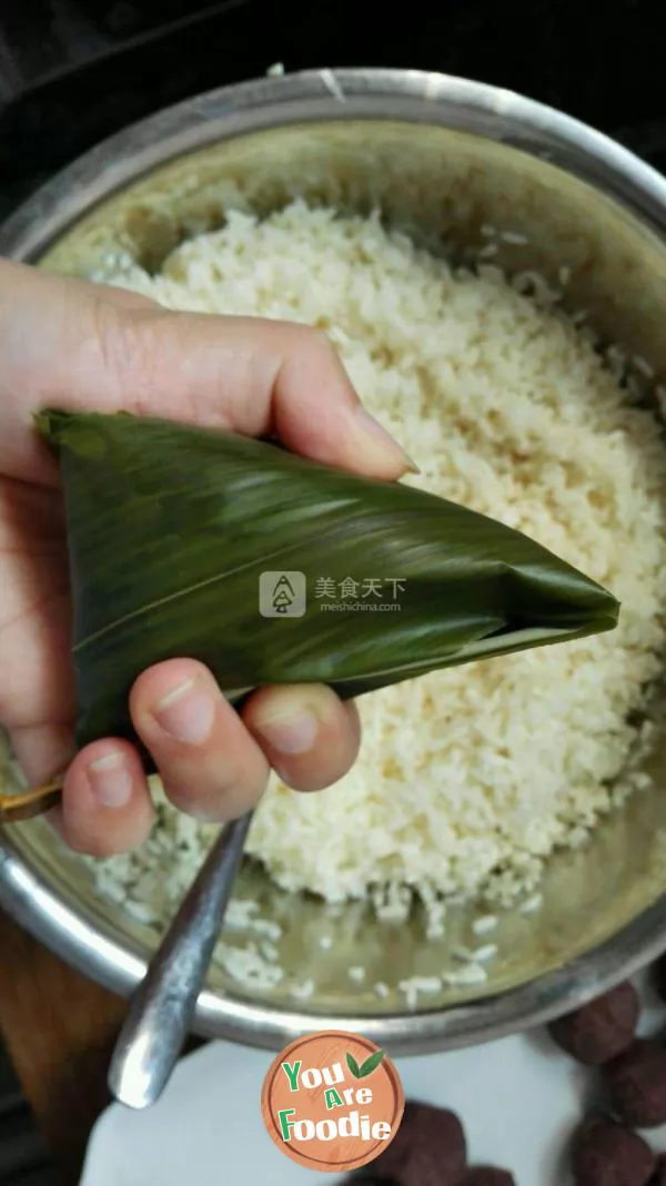 Bean paste dumplings (bean paste method)