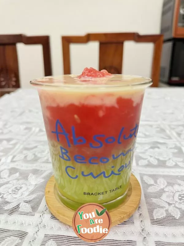 Summer limited edition Qingti Watermelon Yakult