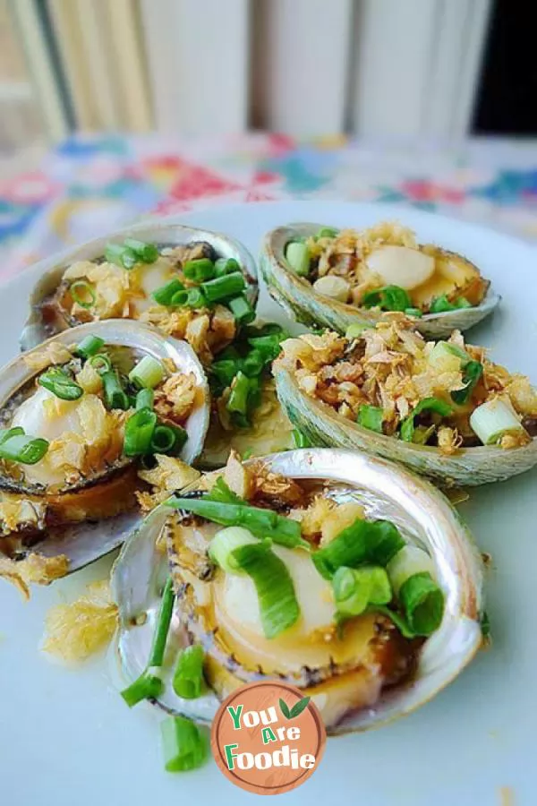 Steamed abalone 