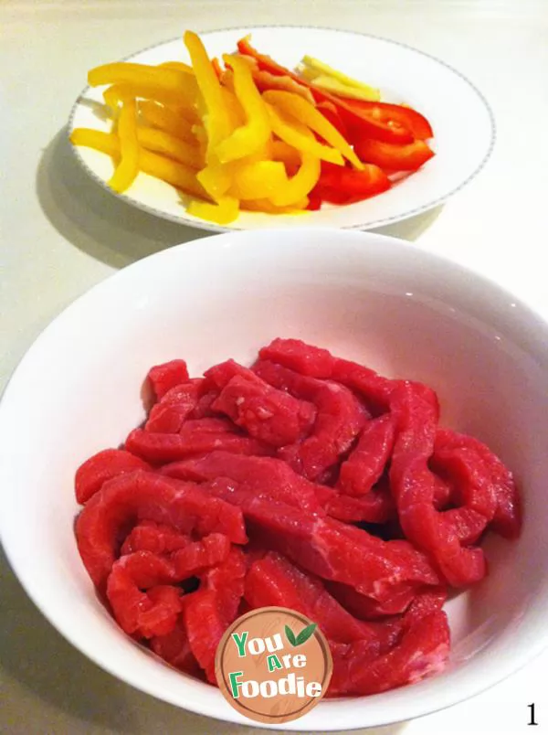 Fried beef fillet with pepper