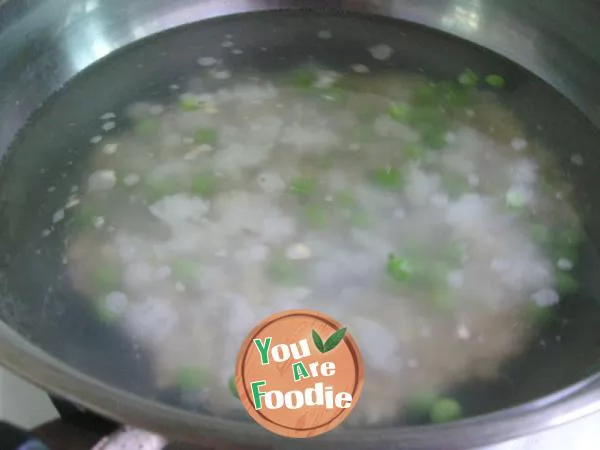 Pea porridge