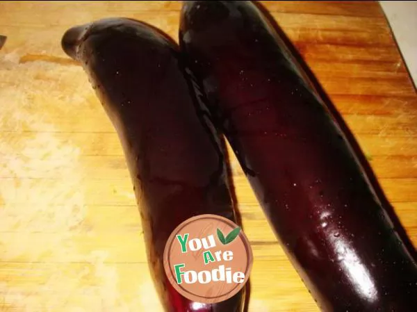 Braised eggplant