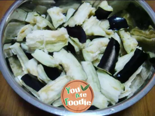 Braised eggplant