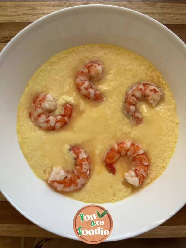 Shrimp and egg soup