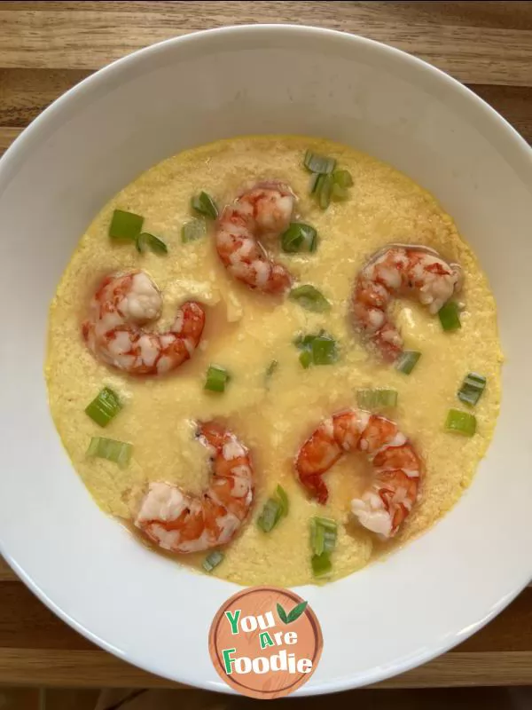 Shrimp and egg soup