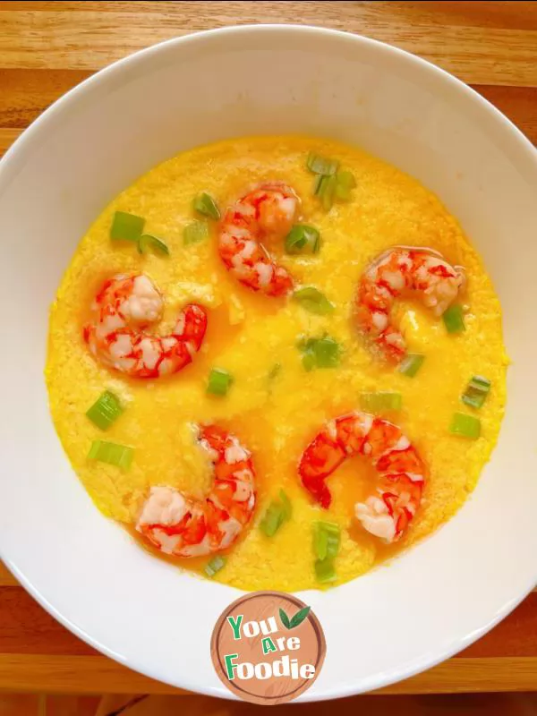 Shrimp and egg soup