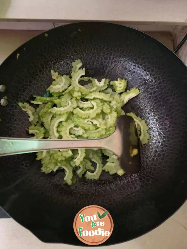 Stir fried Bitter Melon