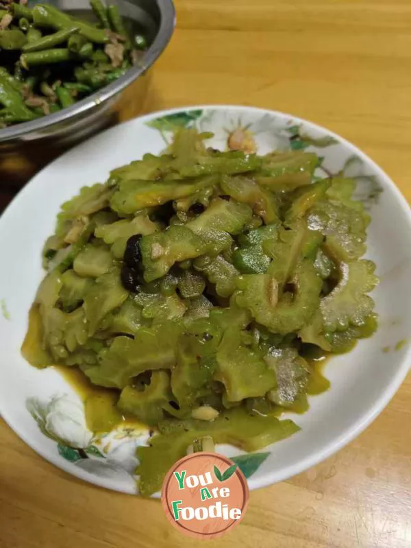 Stir fried Bitter Melon