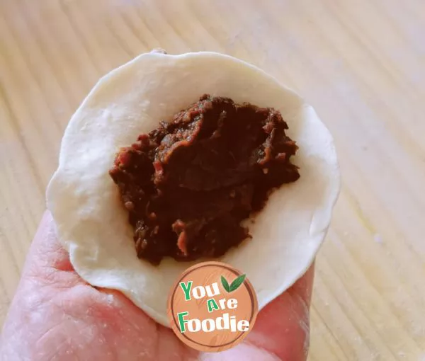 Steamed red bean cake