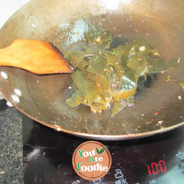 Braised rice and tofu with kelp