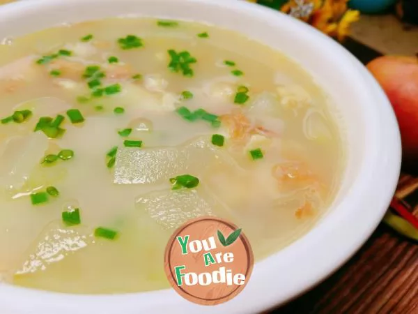 Shrimp and White Gourd Soup