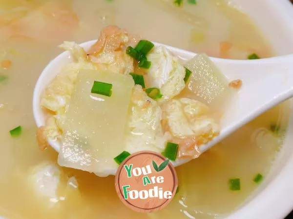 Shrimp and White Gourd Soup