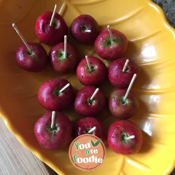 Ice sugar gourd in childhood