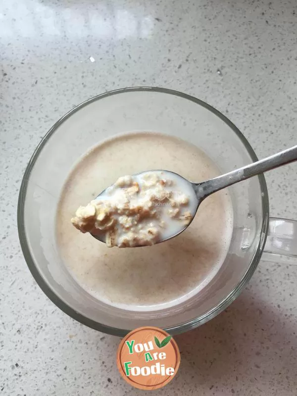 Milk oatmeal