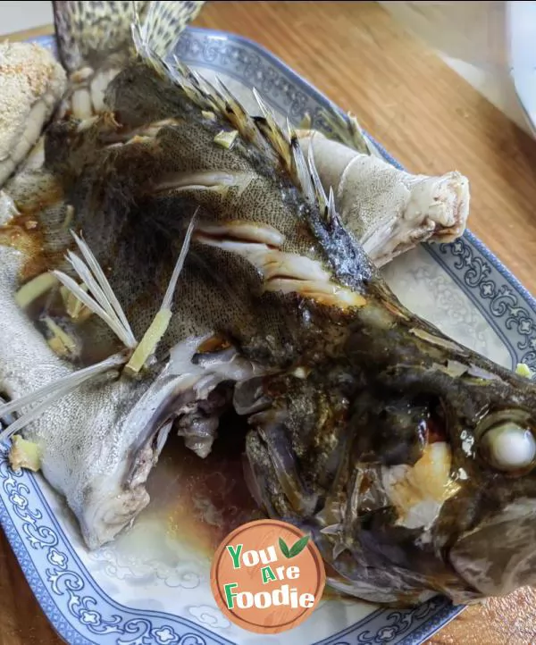 Steamed mandarin fish