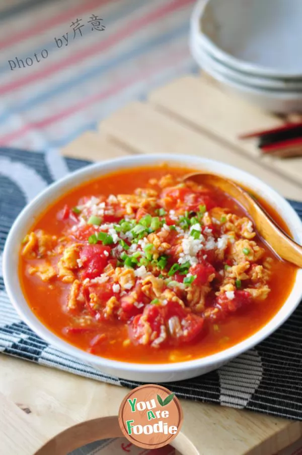 Scrambled Eggs with Tomato