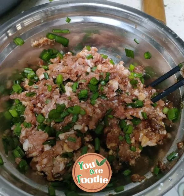 Pan-Fried Baozi Stuffed with Pork