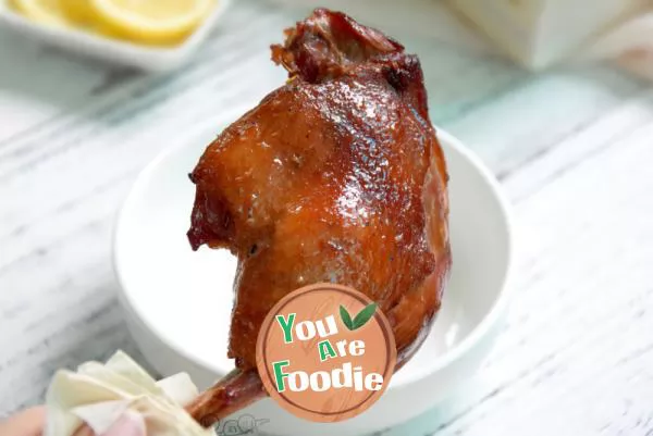 Roast duck leg