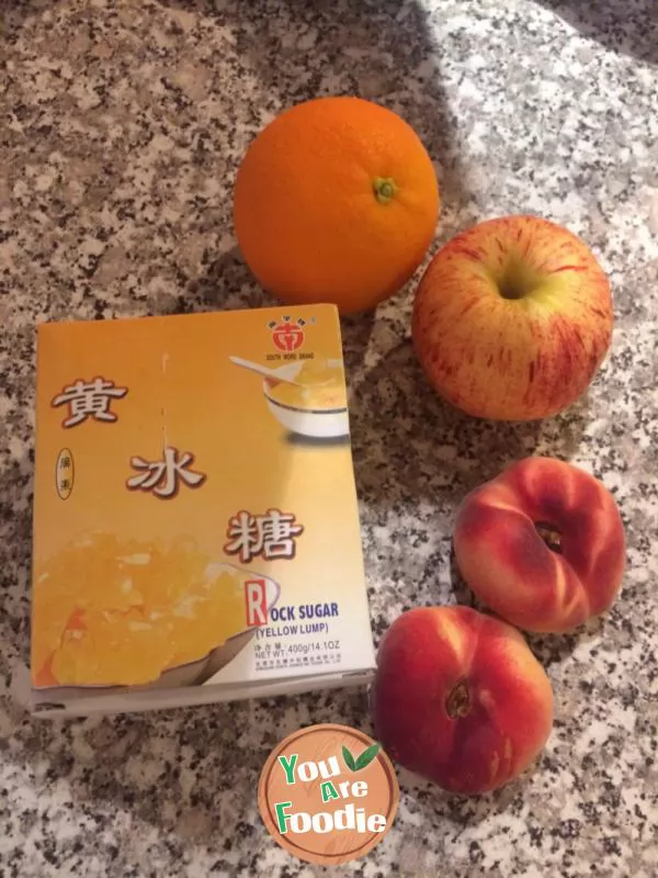 Honey fruit tea