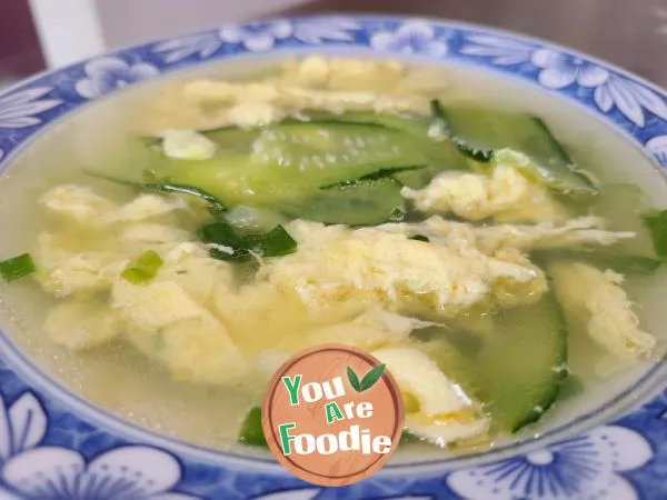 Cucumber and Egg Soup