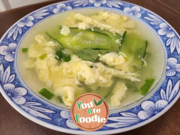 Cucumber and Egg Soup