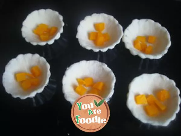 [pumpkin in love] pumpkin egg tart