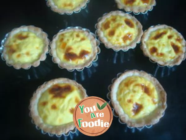 [pumpkin in love] pumpkin egg tart