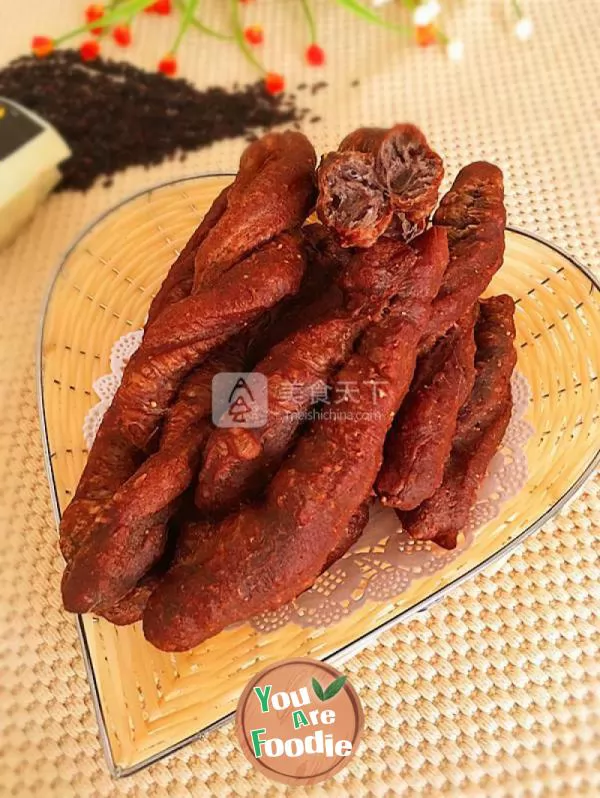 Black rice roughage fried dough sticks