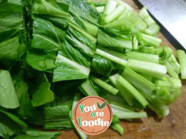 Stir fried Guangdong cabbage