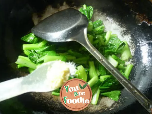 Stir fried Guangdong cabbage