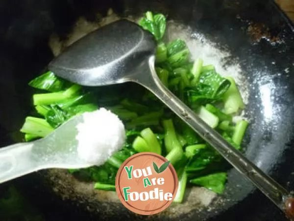Stir fried Guangdong cabbage
