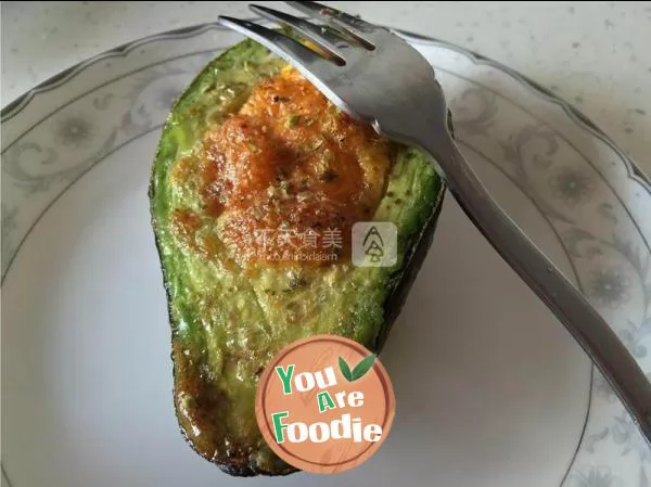 Baked egg with Avocado