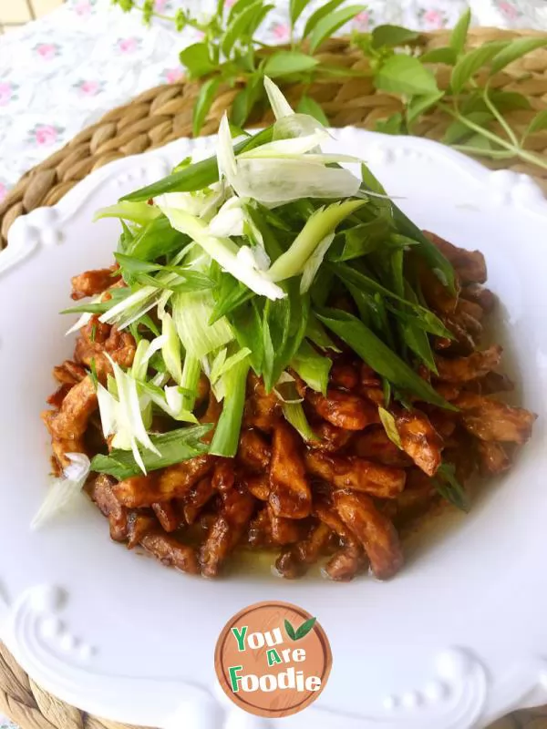 Sauteed-Shredded-Pork-in-Sweet-Bean-Sauce