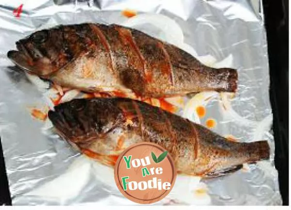 Delicious grilled fish with incomparable fragrance