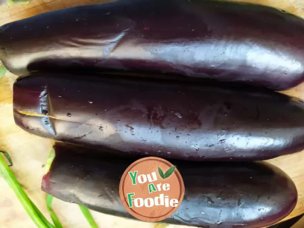 Roasted eggplant with soy sauce