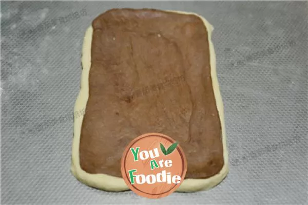 [tomato recipe] two color toast brick - pattern toast, ready for Christmas!