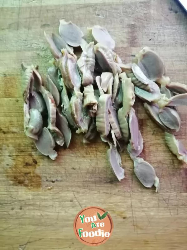 Chicken Gizzard with soybean