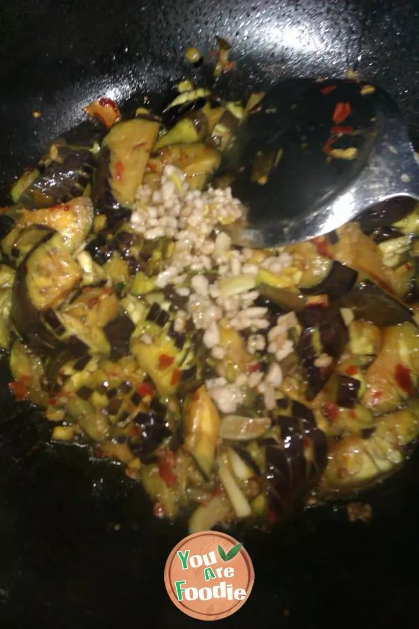 Eggplant with minced meat
