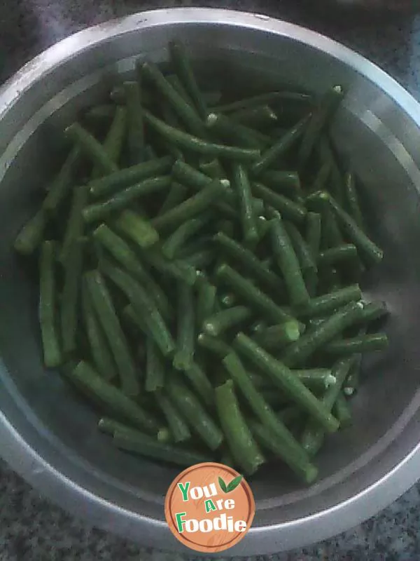 Stir fried green beans