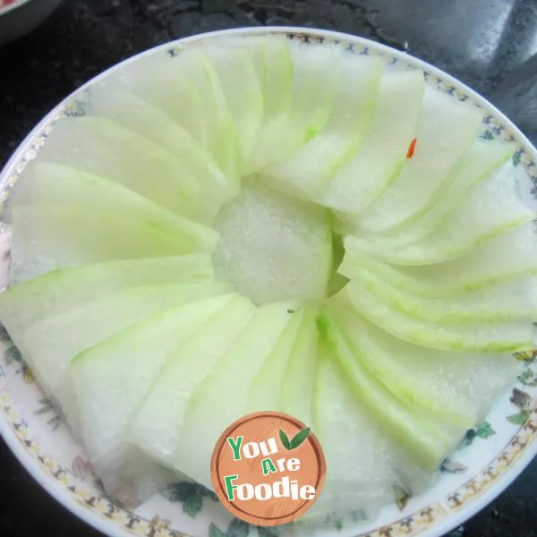 Delicious slimming homemade dish ----- minced meat and white gourd