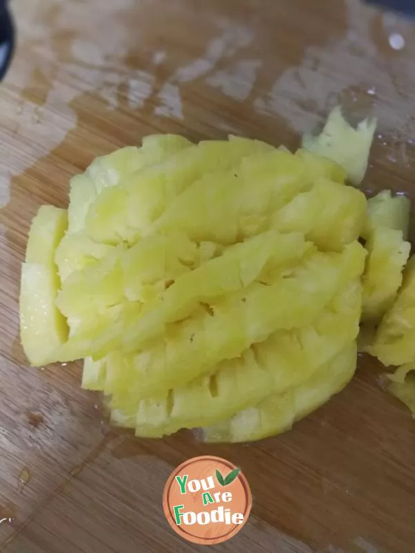 Pineapple in syrup