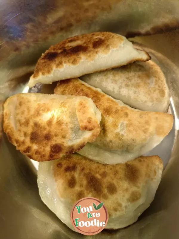 Fried-Chinese-leek-dumplings