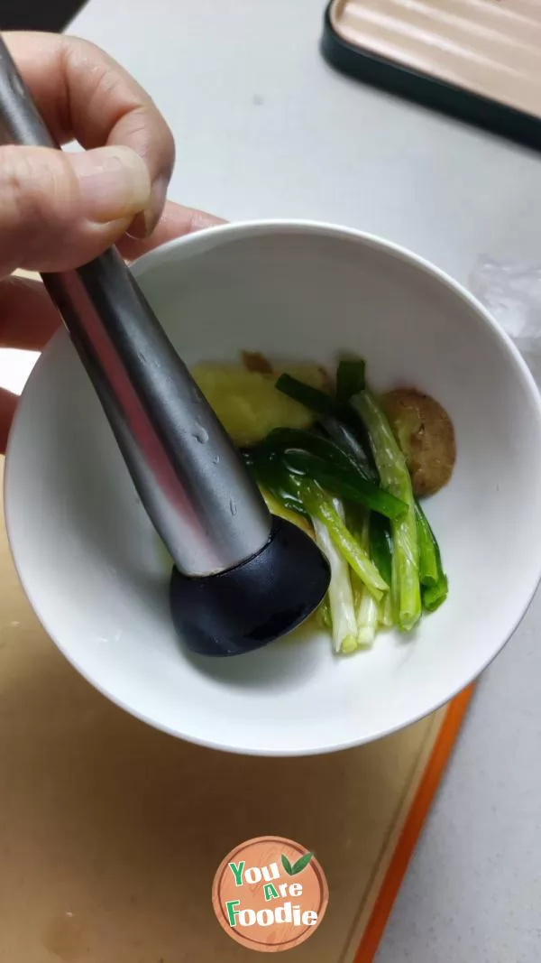 Steamed Egg with Whitebait