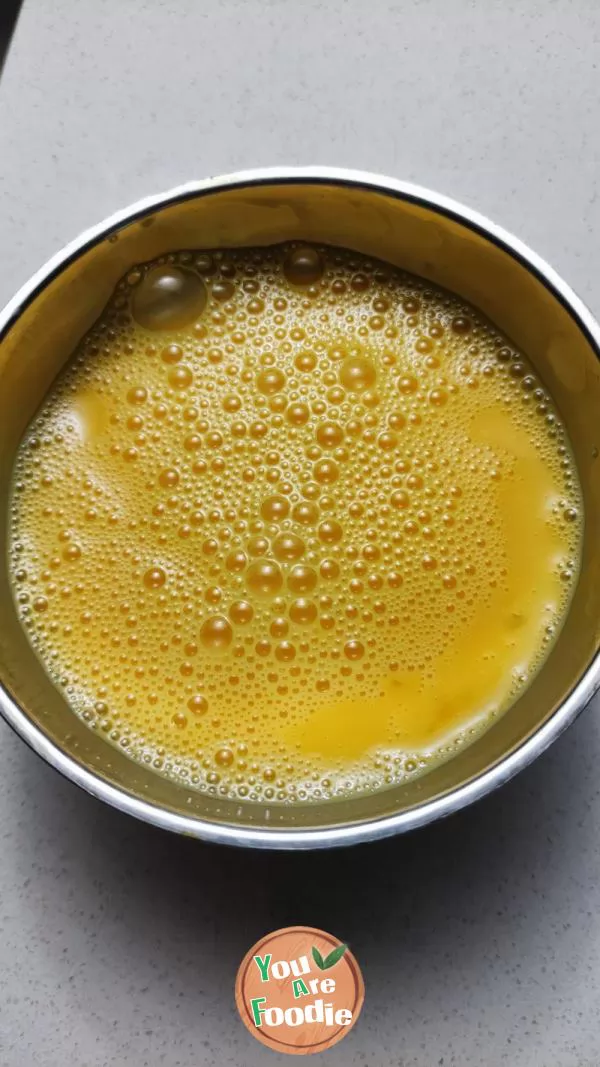 Steamed Egg with Whitebait