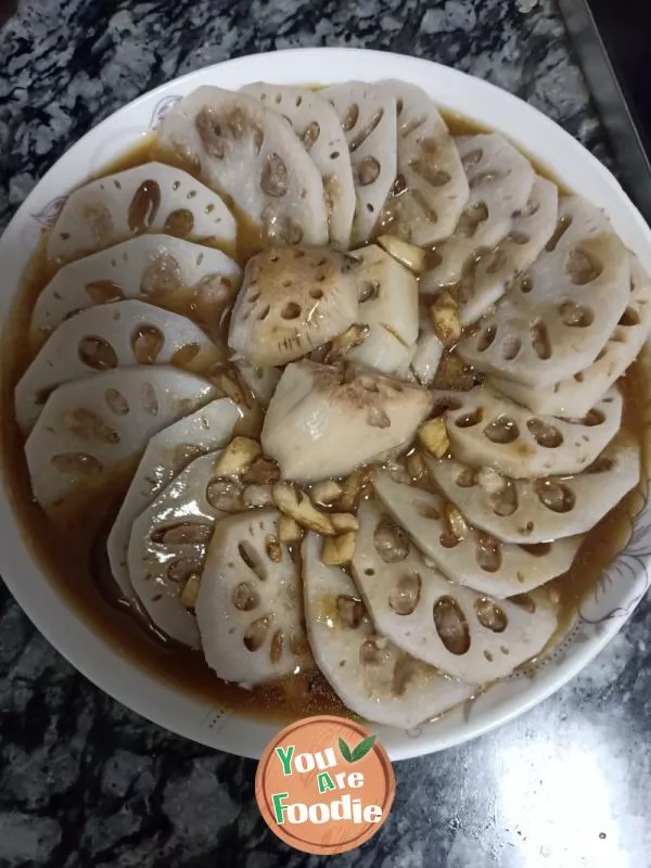 Braised meat with lotus root