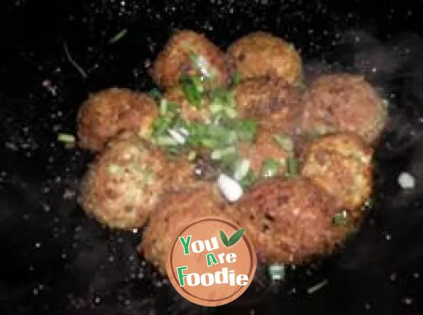 [fancy cabbage] curry cabbage balls